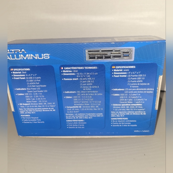 Ultra - All-in-One USB 2.0 Flash Card Reader - Picture 2 of 8